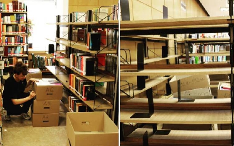 Bezár a Kisfaludy Könyvtár, 57 ezer kötetet dobozolnak be