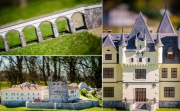 Hat új makettel bővült a szarvasi Mini Magyarország makettpark