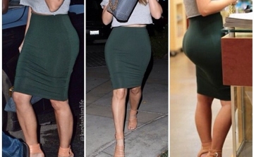 Kim Kardashian óriás popót villantott 