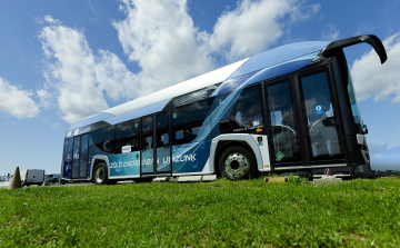 Visszatér a Volánbusz győri vonalaira a hidrogén-üzemanyagcellás tesztautóbusz