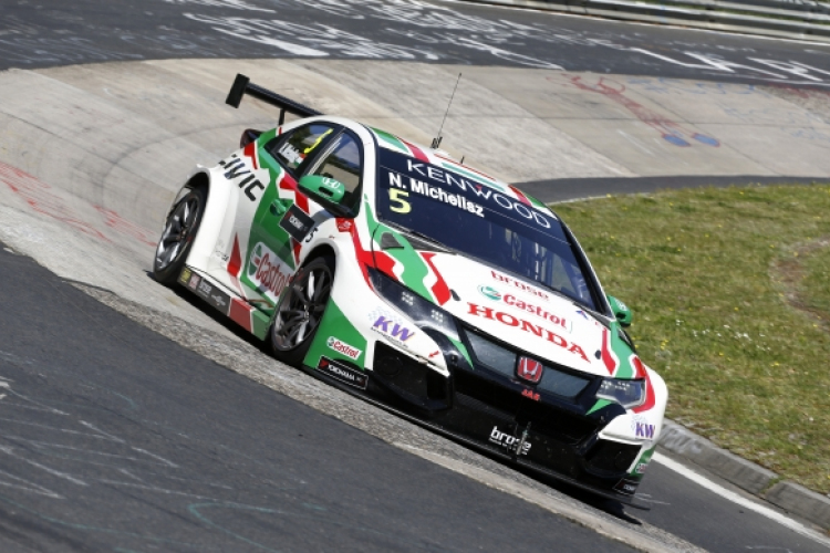 Michelisz hetedik, majd második lett a Nürburgringen