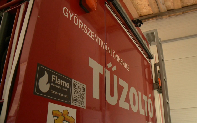 A győrszentiváni önkéntes tűzoltók is kaptak támogatást