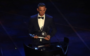 Zsóri Dániel nyerte a Puskás Ferenc-díjat, Messi hatodszor a legjobb játékos