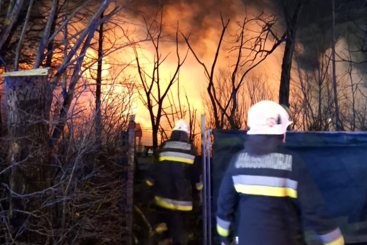 Hatalmas tűzzel indult az év Mosonmagyaróváron