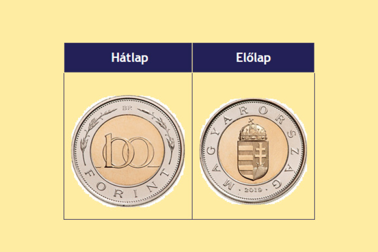 Hamarosan forgalomba kerülnek az új 100 forintosok