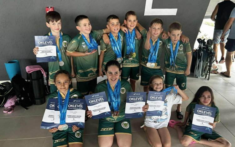 Tizenöt érem a Delfin Bajnokságon