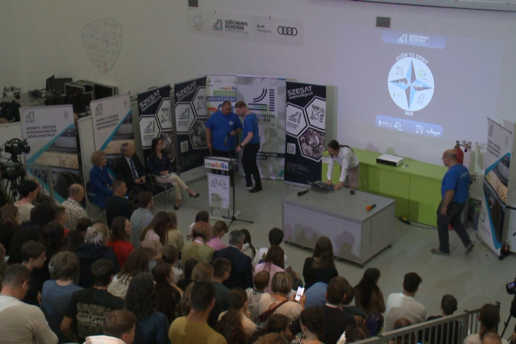 Győri diákok beszélgethettek Kapu Tiborral