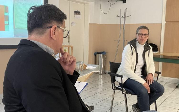 Az olimpiai bajnok kajakos a Bercsényiben