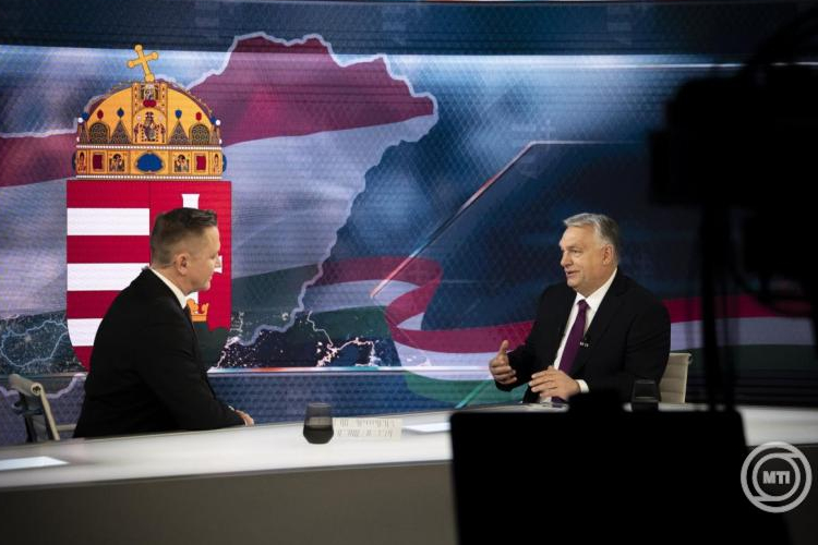 Orbán Viktor: Háborúmentes karácsonyunk lesz