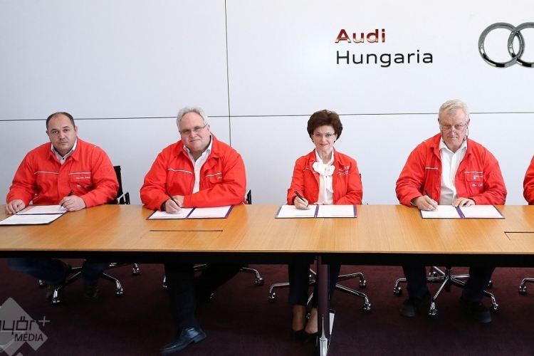 Bérmegállapodás az Audinál: nagy ívű növekedés várható