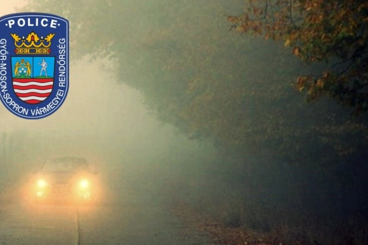 Óvatosan vezessünk a ködben – kéri a rendőrség is