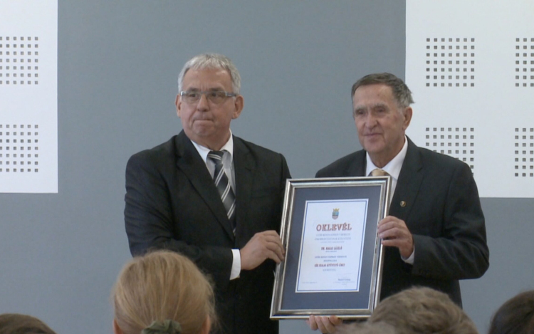 Vármegyei kitüntetések átadása Győrben