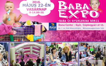 A kórház gyermekosztályának gyűjtenek a győri BABA-EXPO-n