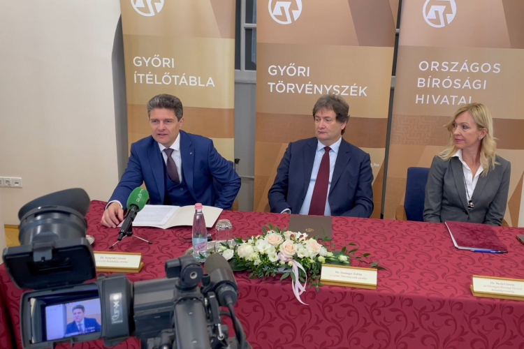 Évet értékelt a bíróság Győrben