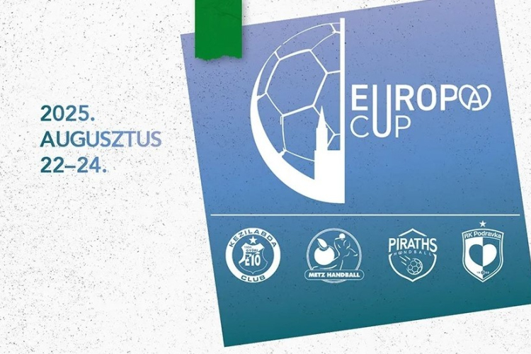 Európa-kupa: győrieknek is szurkolhatunk a kézilabda felkészülési tornán