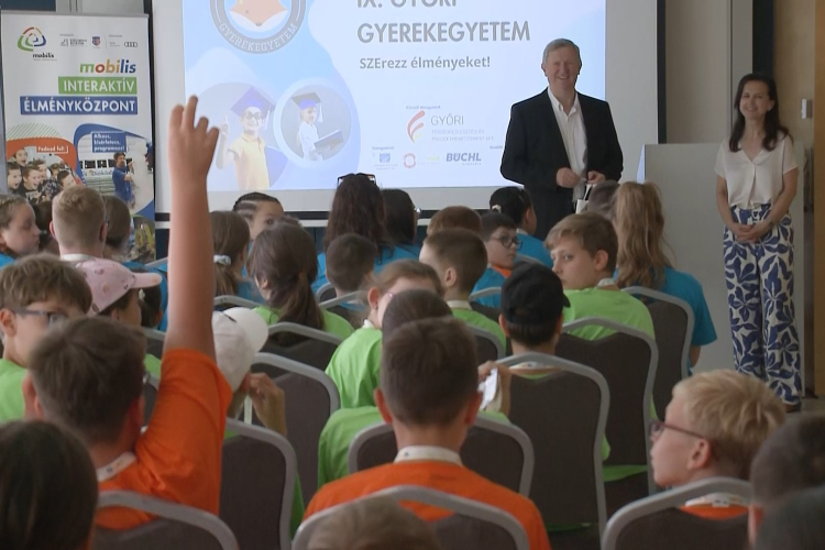 Elkezdődött a 9. Győri Gyermekegyetem
