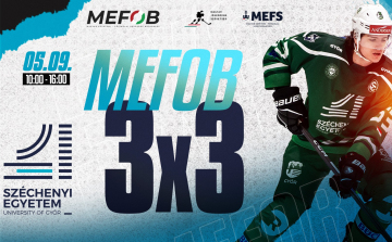 Rekordlétszámú mezőny érkezik Győrbe: jön a 2026-os 3×3-as Jégkorong MEFOB
