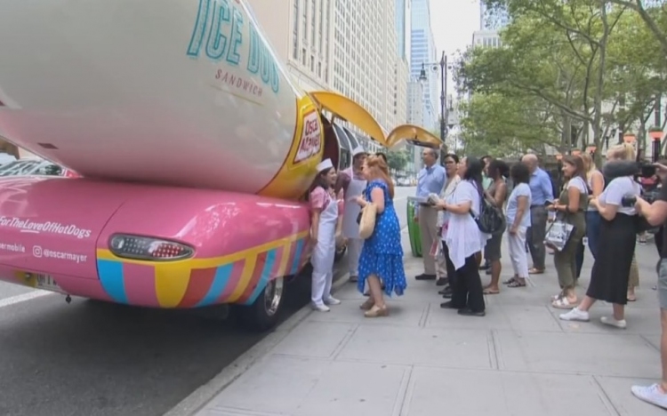 Hot dog ízű jégkrémet árulnak New Yorkban