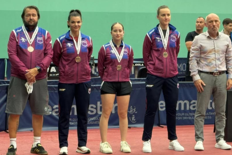 Bronzérmes a GYAC Aréna női asztalitenisz csapata a Magyar Csapatbajnokságon