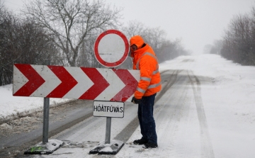 Havazás - Győr megyében korlátozzák a teherforgalmat