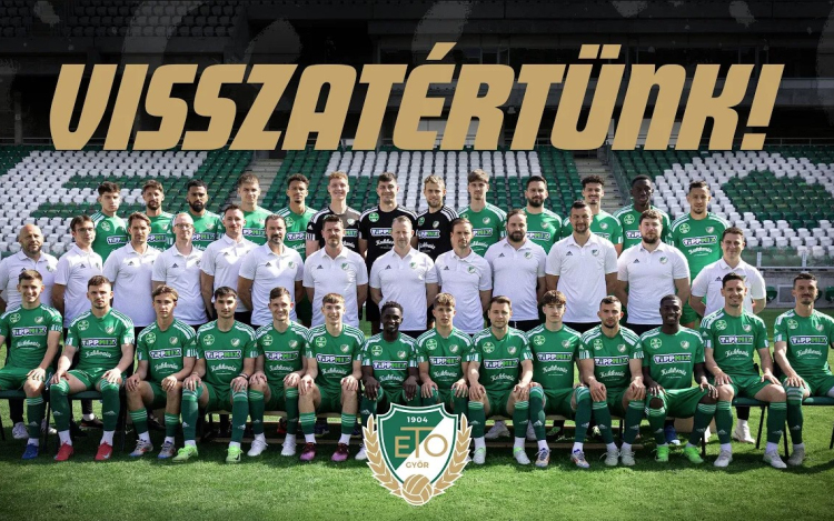 Dokumentumfilm készült az ETO labdarúgóinak az NB I-es visszatéréséről
