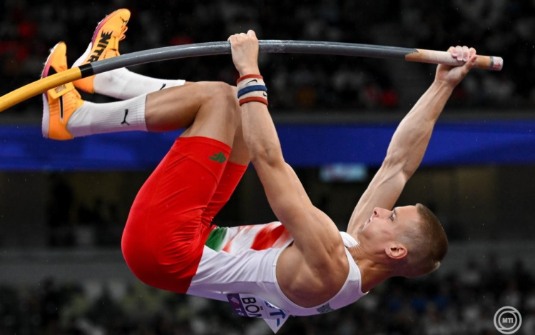 A győri Böndör Márton 5,40-nel kezdte az évet