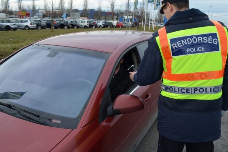 Több megyében fokozott ellenőrzést rendelt el a rendőrség