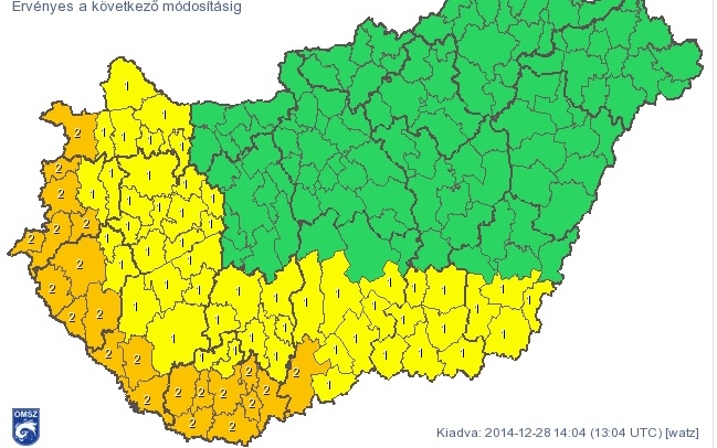 Havazás - Katasztrófavédelem: aki teheti, ne induljon útnak!