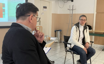 Az olimpiai bajnok kajakos a Bercsényiben