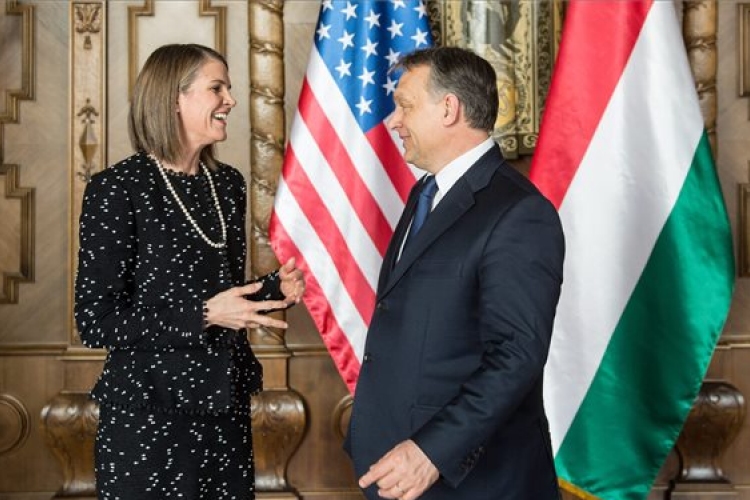 Orbán Viktor fogadta az amerikai nagykövetet