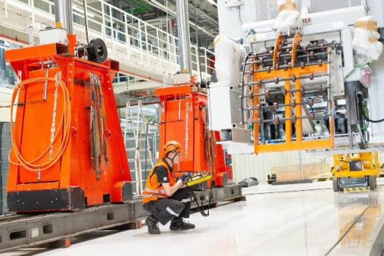 Audi Hungaria: óriásprésgépek az új MEBeco elektromotor generáció gyártásához
