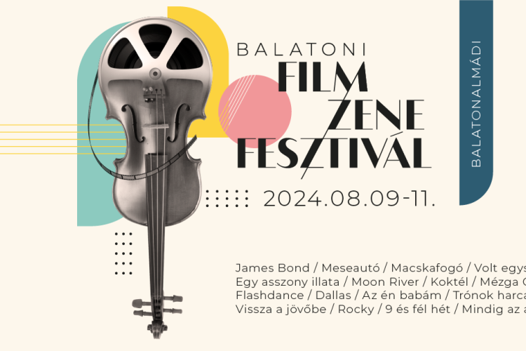 Filmzenei fesztivált tartanak Balatonalmádiban augusztus közepén