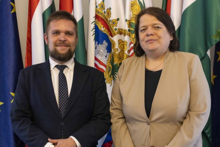 A cseh nagykövet járt Győrben