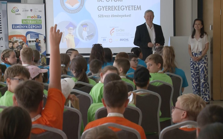 Elkezdődött a 9. Győri Gyermekegyetem