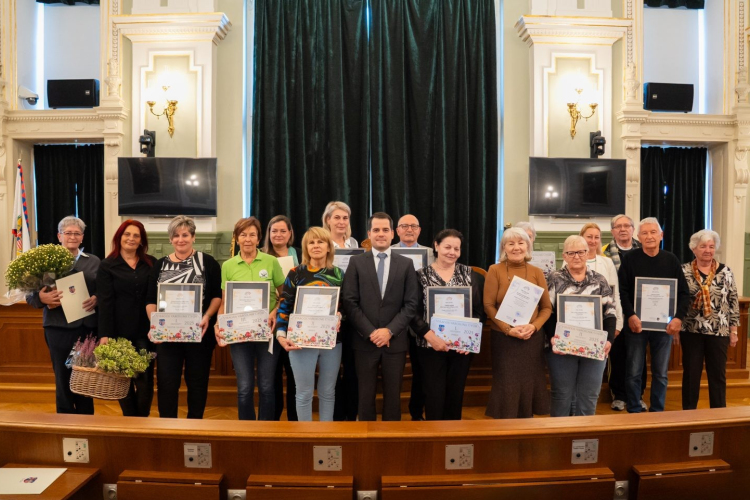Virágos városunk Győr: díjazták a legszebb győri kerteket és erkélyeket