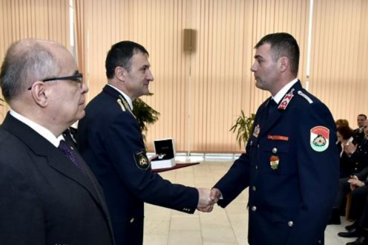 Győri tűzoltó az év tiszthelyettese