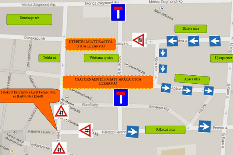 Változik a belvárosi közlekedés 