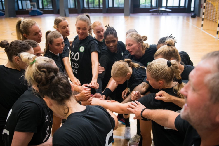 Anna Lagerquist a Győr csapatkapitánya