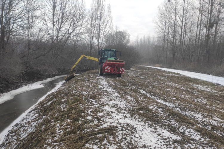 Fenntartási munkák télen is