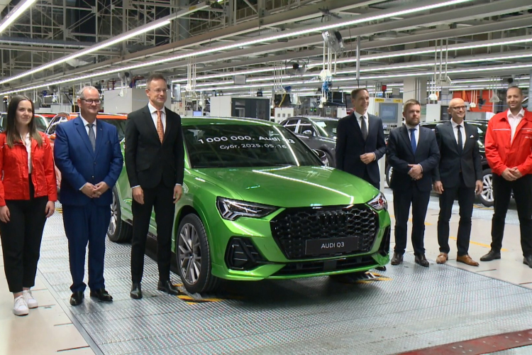 Kettős ünnep a győri Audinál