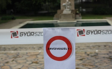 Árvíz - Tizenhét Győr megyei településen kell fertőtleníteni