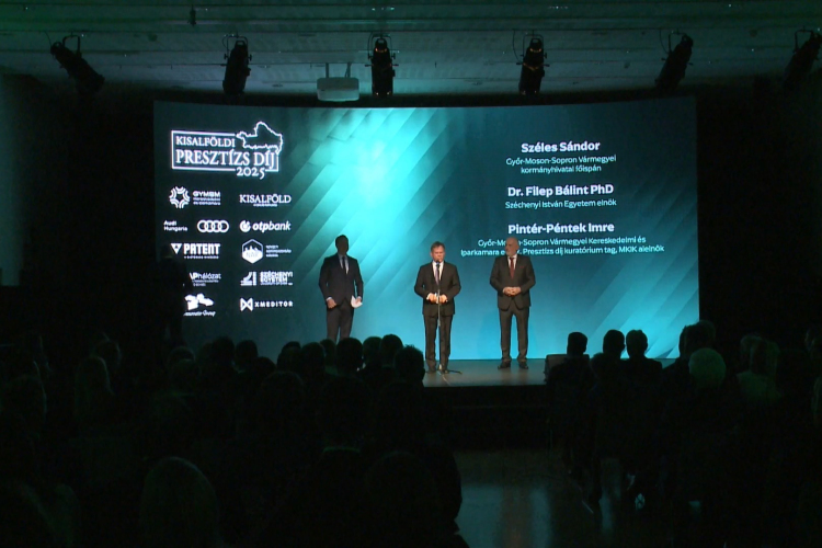 Gálán adták át a Kisalföldi Presztízs Díjakat