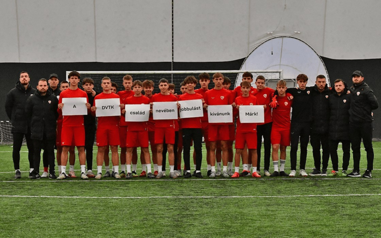 A DVTK is üzent a veséjét elveszített győri focistának