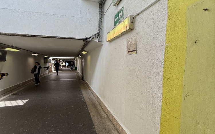 Kifestették és kitakarították a gyalogos aluljárót