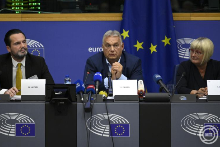 EU-elnökség - Orbán Viktor: az európai versenyképesség hanyatlása a legsúlyosabb kihívás