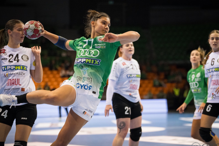 Női kézilabda NB I – A címvédő Győr 17 góllal győzött az újonc ellen