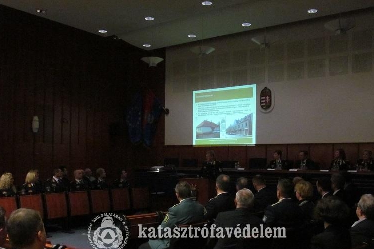 Évértékelő értekezletet tartott a Győr-Moson-Sopron Megyei Katasztrófavédelmi Igazgatóság