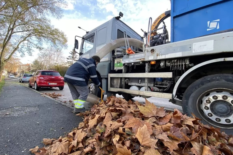 Hatékonyabban gyűjti a faleveleket a Győr-Szol