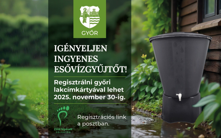 Máris 600-an regisztráltak az esővízgyűjtőre