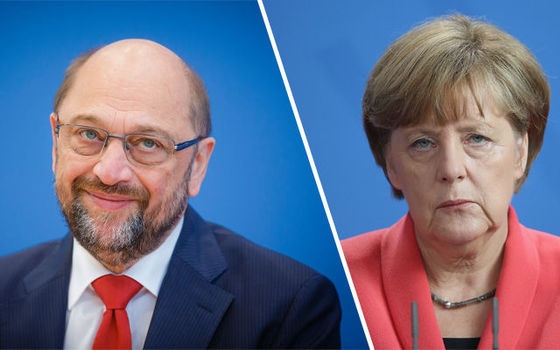 Szakértő: behozhatatlan Merkel előnye Schulz-cal szemben